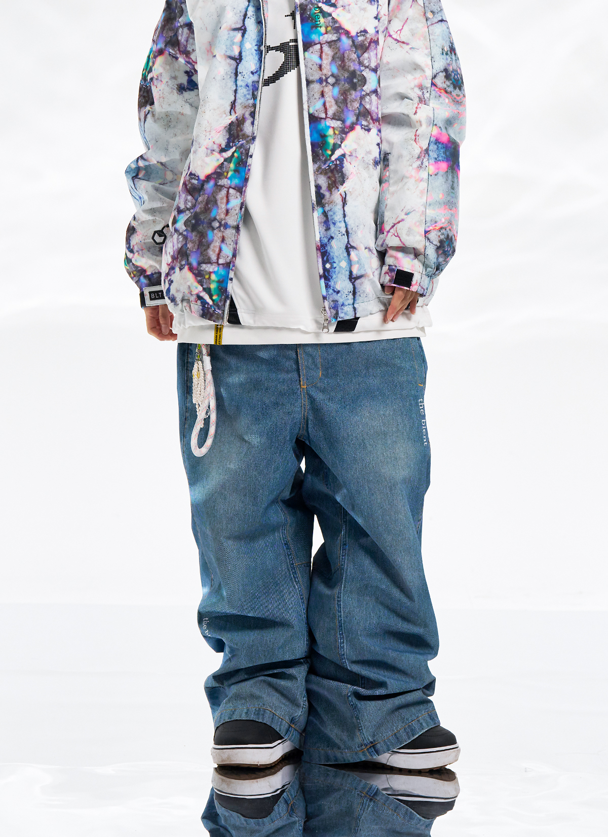 블렌트 보드복 바지 팬츠 2425 LUNA PANTS DTP INDIGO DENIM - 사이즈